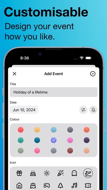 ComingUp: Countdown & Widgets