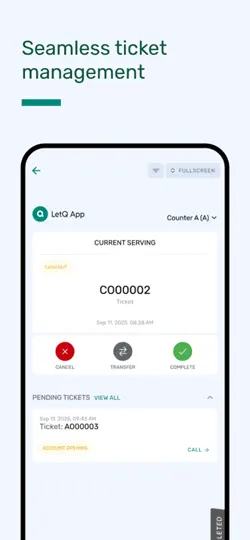 LetQ: Smart Queue System iPhone Screenshot 2