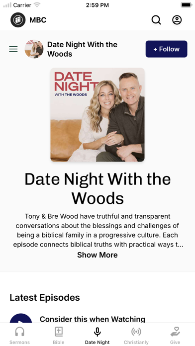 Screenshot #2 pour Mission Bible Church