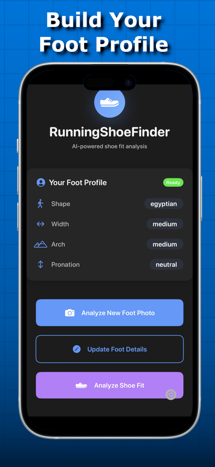 Running Shoe Finder