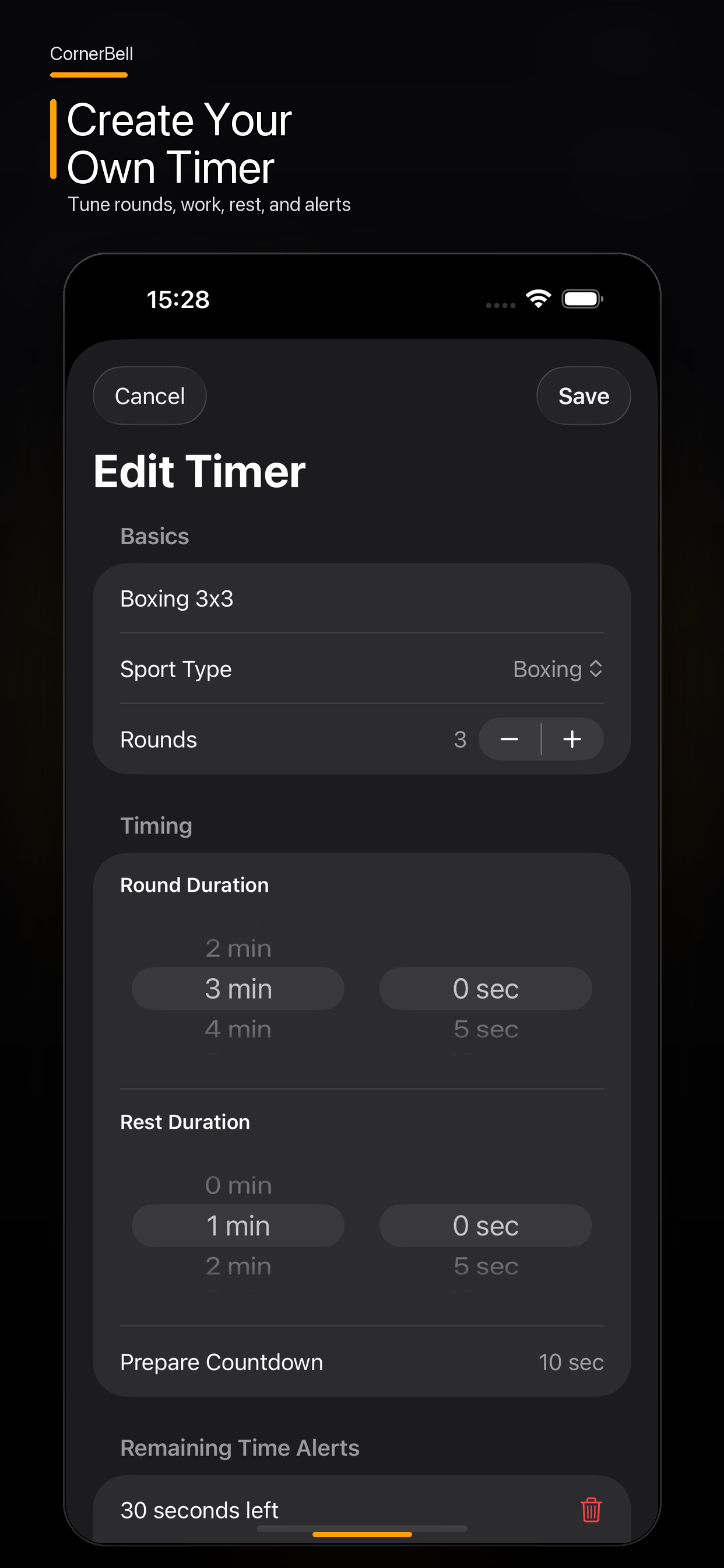 CornerBell Timer screenshot 6