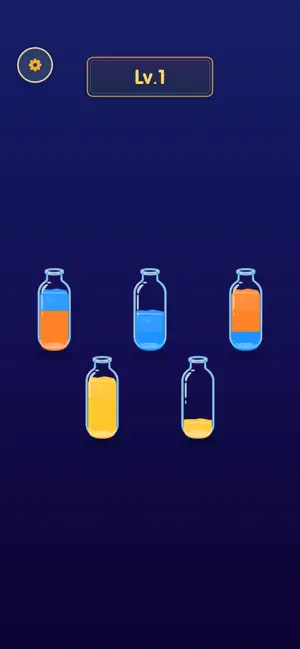 Bottle Flow Sort: Color Puzzle screenshot 3