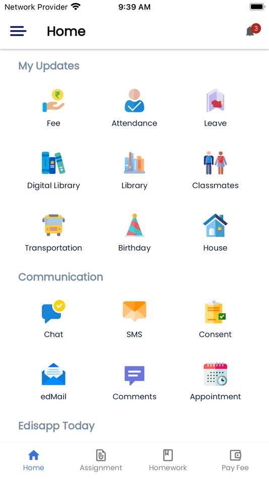 #3. Edisapp Parent App (iOS) 由: Eloit Innovations Private Limited