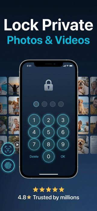 KeepSecure - Photo Vault Lock Screenshot 1 of 5