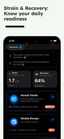 Health Tracker & Coach DailyAI iPhone screenshot