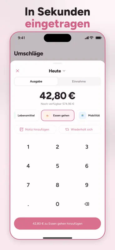 Pennli Haushaltsbuch screenshot 4 of 7