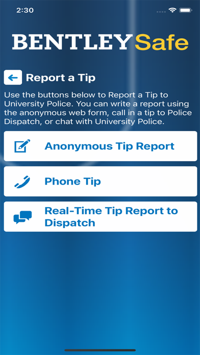 BentleySafe Screenshot