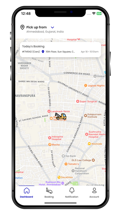 Tow By Us iPhone screenshot 2 - Navigation app