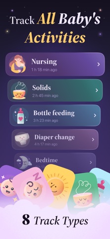 Luli: Baby Sleep Tracker iPhone screenshot