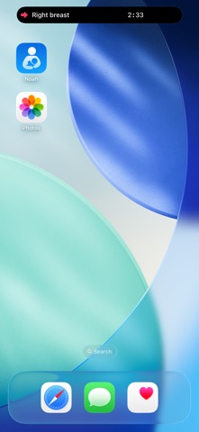 Noah Baby Feed & Sleep screenshot