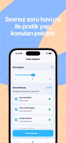 Matematika: TYT KPSS Matematik iPhone screenshot