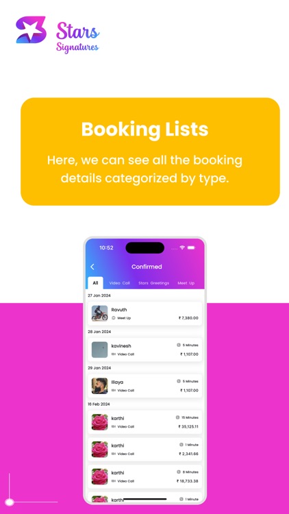 Stars Signatures screenshot-4