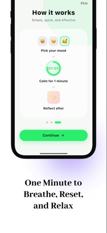 1 Minute Calm – Stress Relief screenshot