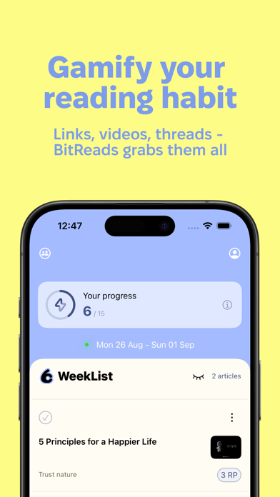 BitRead: Save, Organize, Read Screenshot
