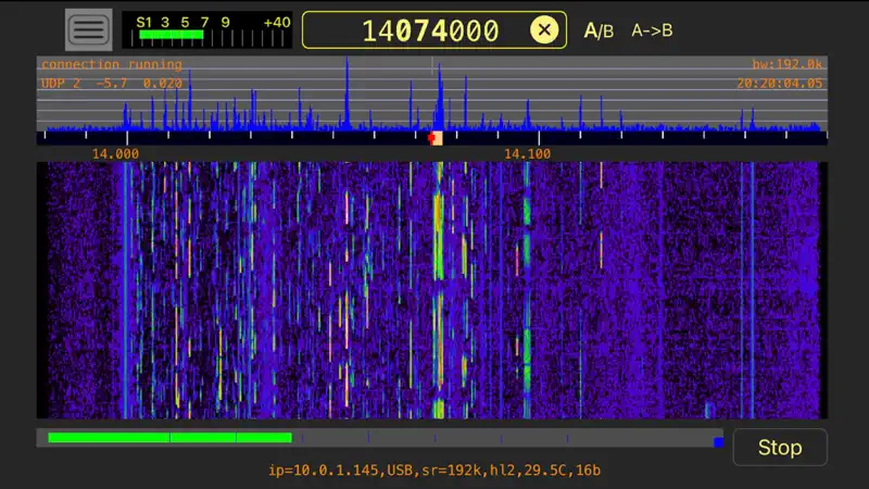 rtl_tcp SDR screenshot 1 of 3