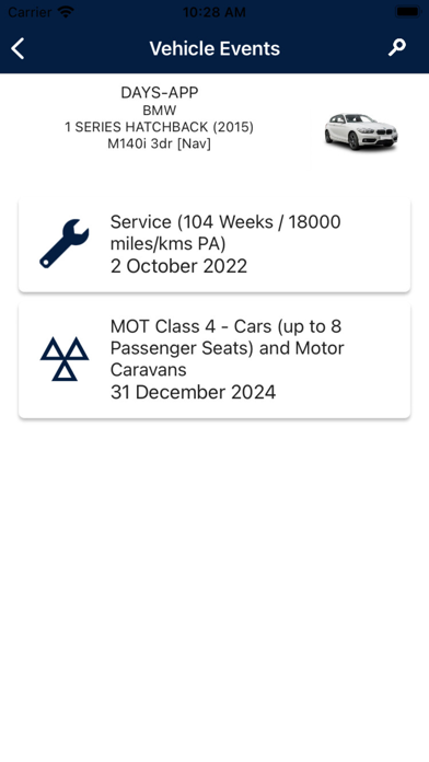 Days Fleet App Screenshot