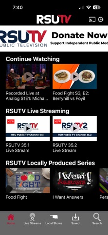 RSUTV Screenshot 1 of 3
