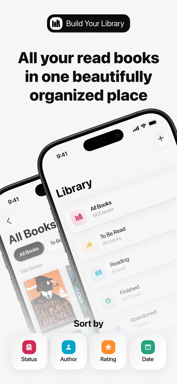 Library of me | Book tracker iphone screenshot 3