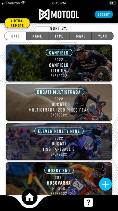 Motool Service Assistant app screenshot