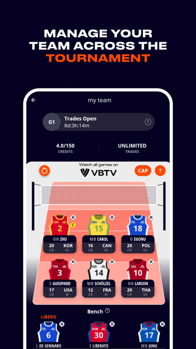Volley Predictor Screenshot
