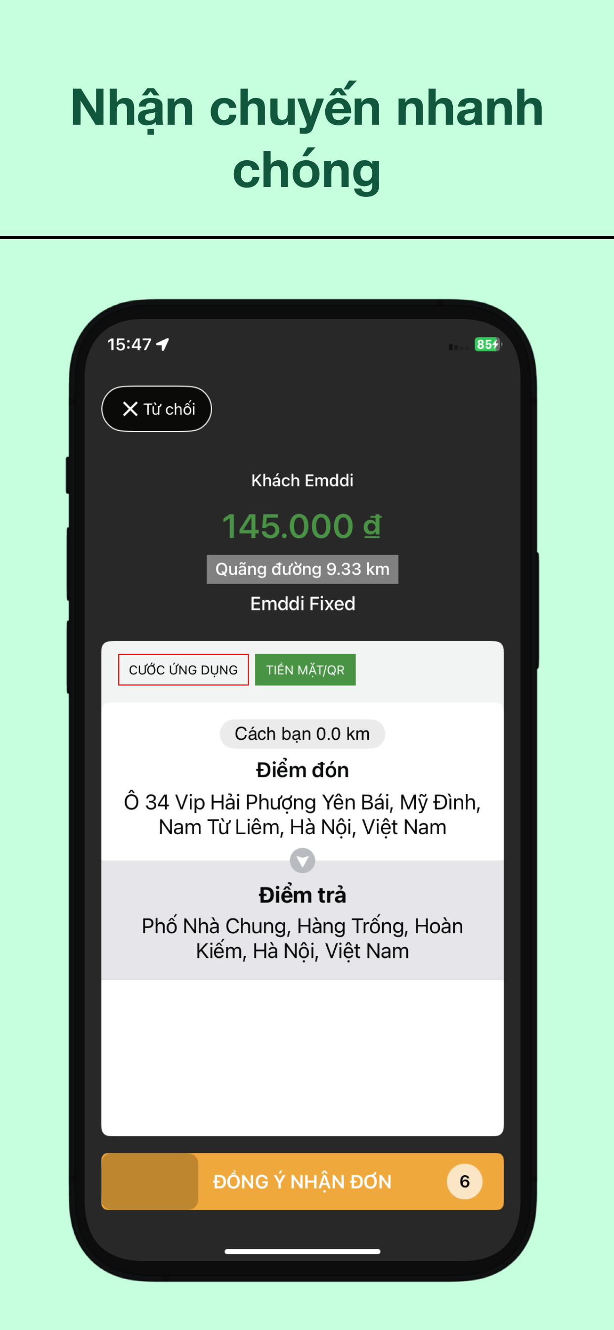Tài Xế XanhGo screenshot 3