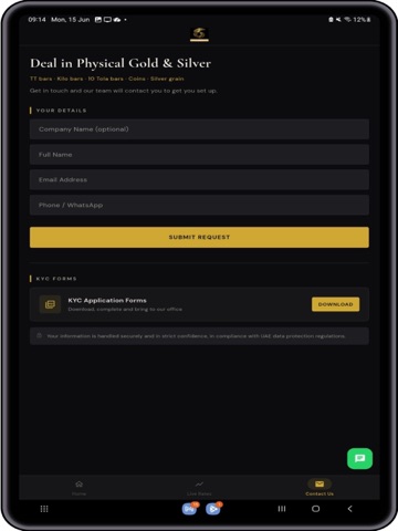 Prince Jewellers LLC iPad screenshot