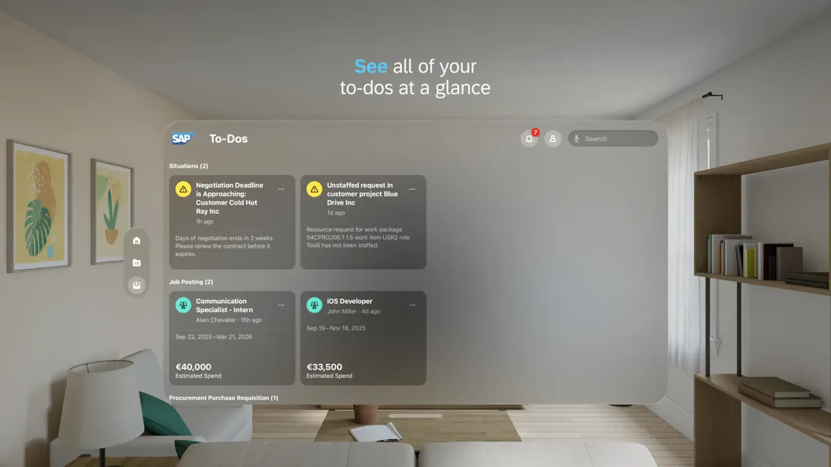 SAP Mobile Start screenshot 3