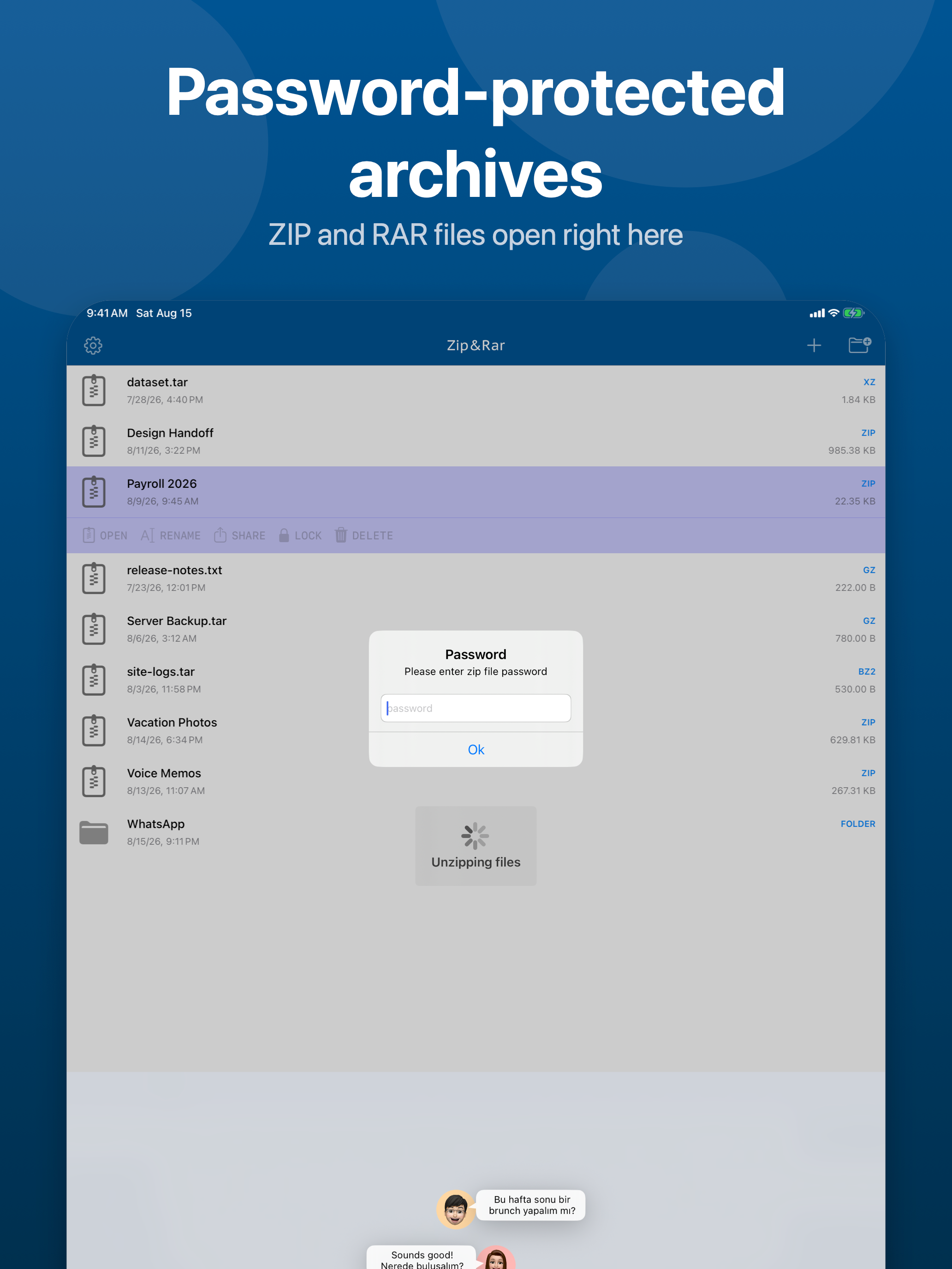 Zip&Rar: Unzip File Extractor screenshot 9