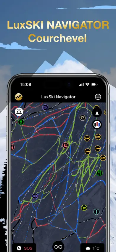 Courchevel LuxSki screenshot 1