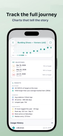 KountEm: Usage & Wear Tracker screenshot