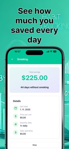 Quitr: Stop Smoking & Save Screenshot 3 of 5
