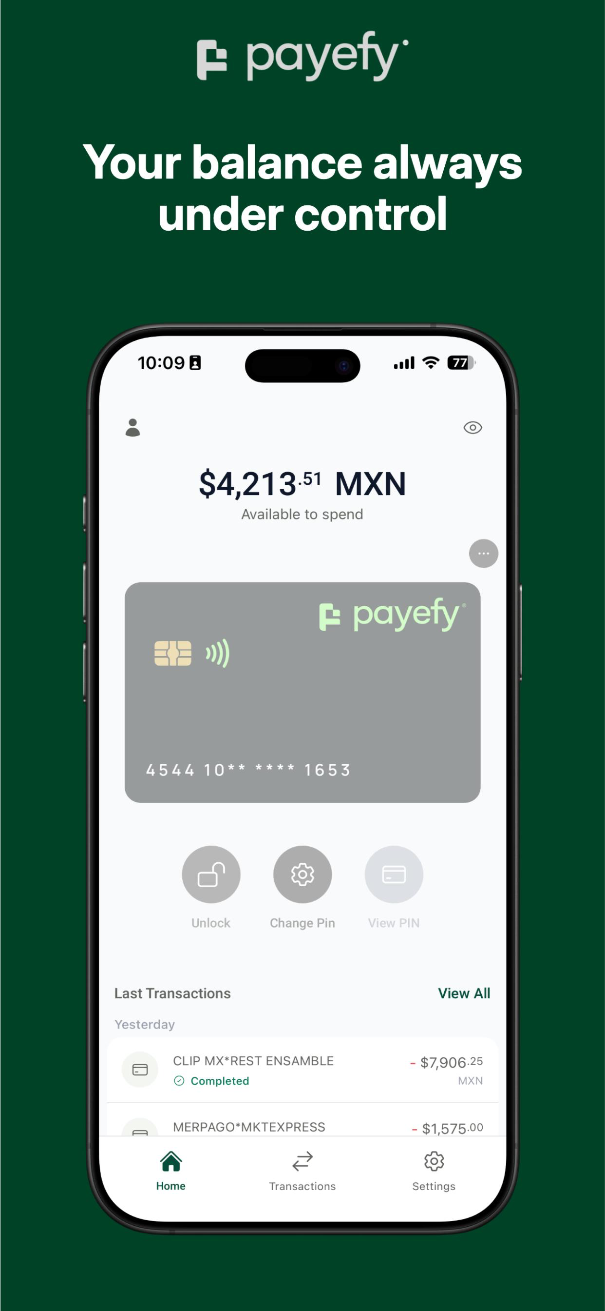 Payefy screenshot 3