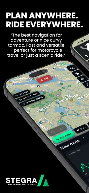 Stegra.io - Motorcycle GPS screenshot 1
