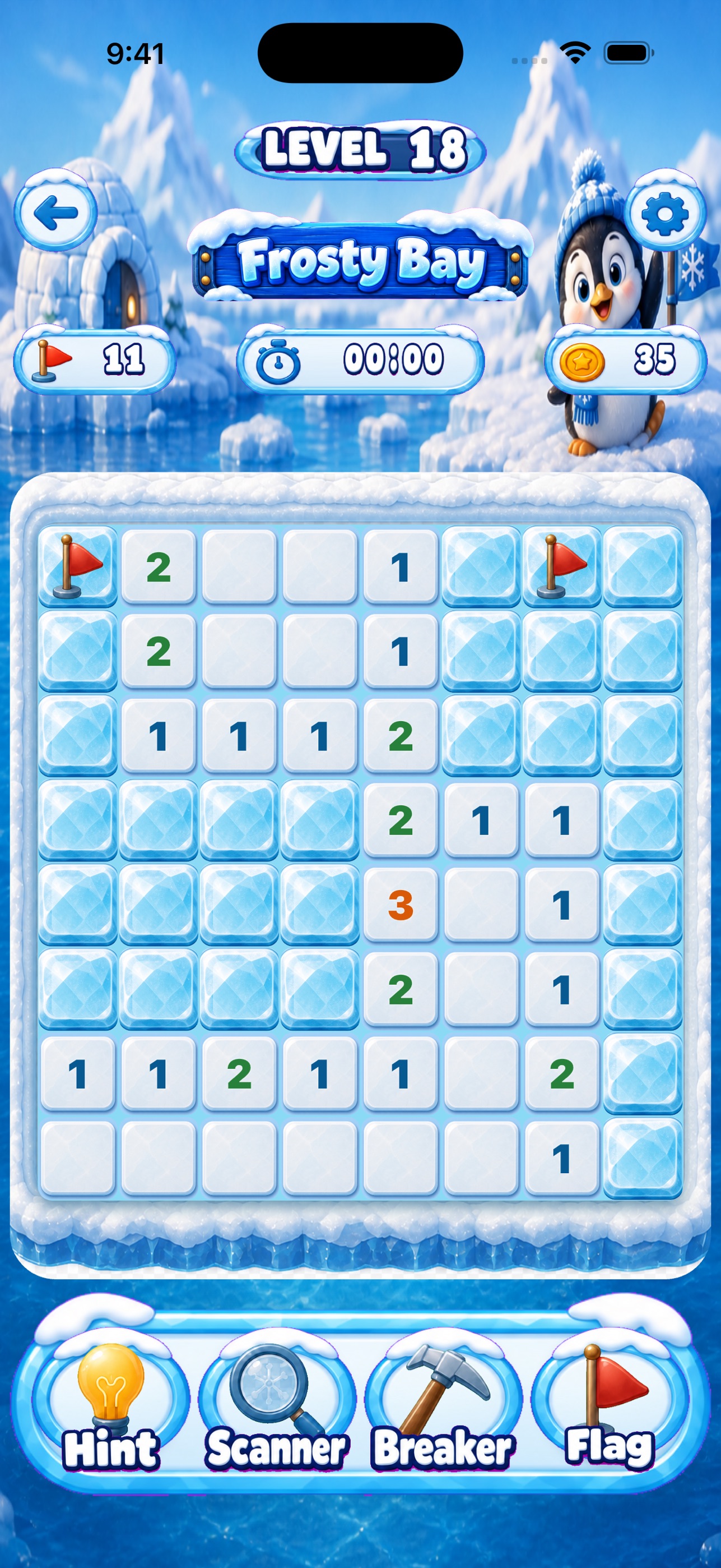Screenshot 2 of Pengu Sweeper