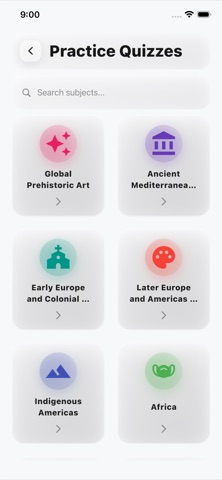 AP Art History Practice iPhone screenshot