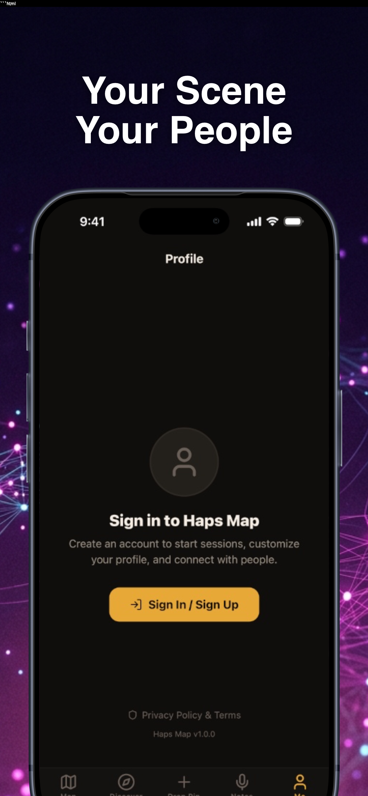 Haps Map - What's the Haps? screenshot 5