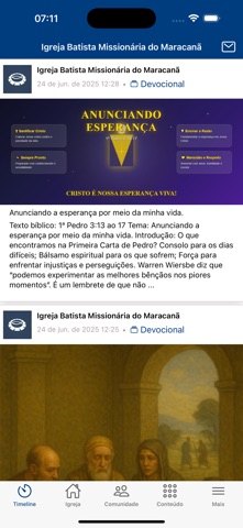 IB Missionária do Maracanã screenshot