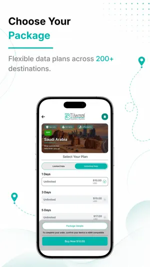 eTijwaal: Global Travel eSIM screenshot 2