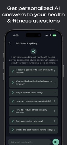Vetra: AI Health Companion screenshot