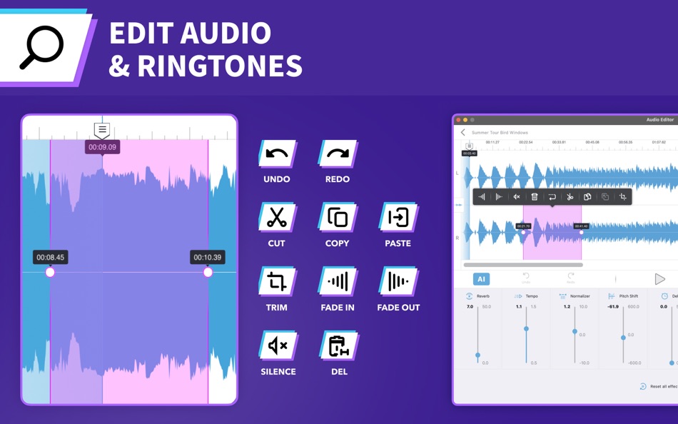 #3. Audio Editor - Record & Edit (macOS) 由: Music Paradise, LLC