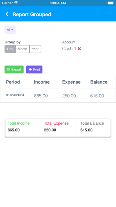 Cashbook Lite - Expense/Income Screenshot