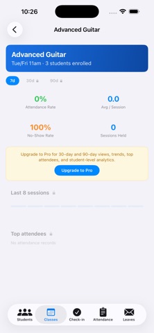 LessonOS: Class Attendance Screenshot 7 of 7