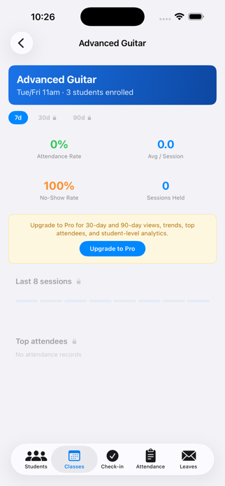 LessonOS: Class Attendance Screenshot 7 of 7