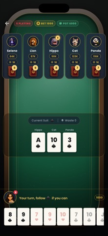 Bhabhi Card Game: Multiplayer Screenshot 2 of 6