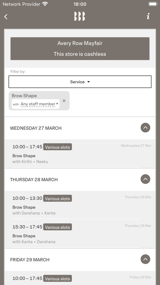 #4. BLINK BROW BAR (iOS) 由: Blink Brow Bar