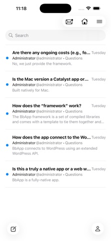 TheBbApp screenshot