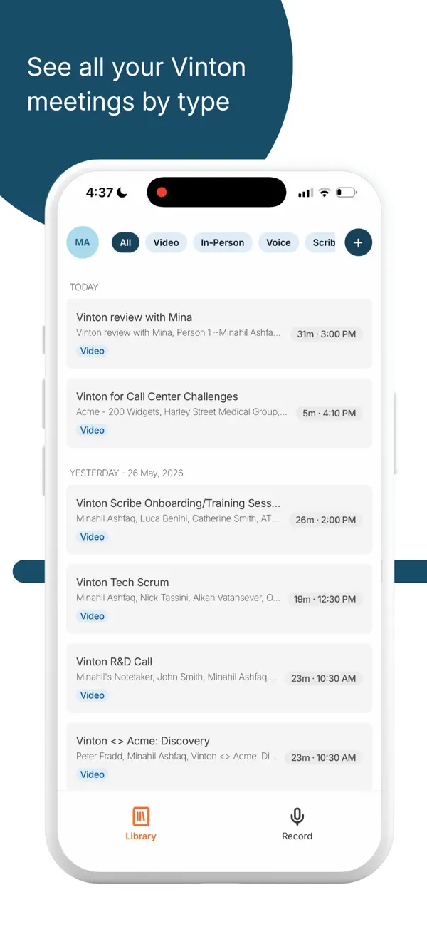 Screenshot #3 pour Vinton by Nativevideo