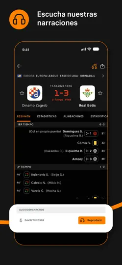 Captura de pantalla de Soccerway Resultados De Fútbol en iPhone 3