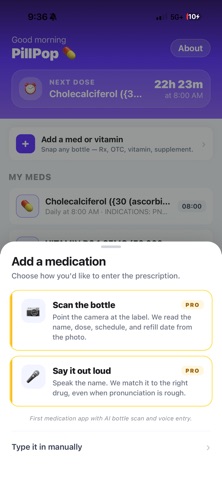 PillPop Rx screenshot