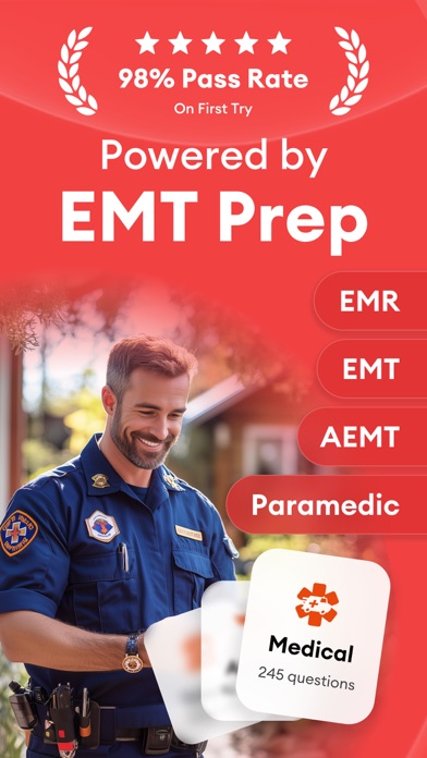 EMT Test Prep 2026 iPhone screenshot 1 - Education app